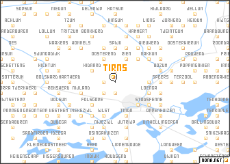 map of Tirns