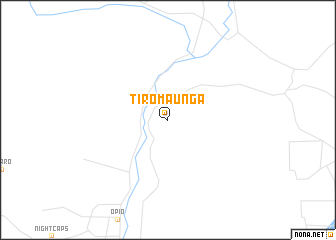 map of Tiromaunga