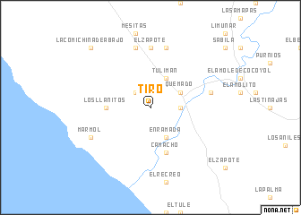 map of Tiro