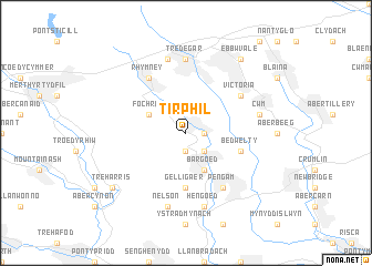 map of Tir-Phil