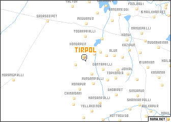 map of Tirpol