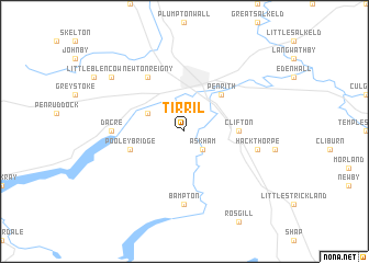 map of Tirril