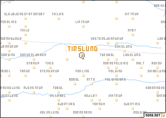 map of Tirslund