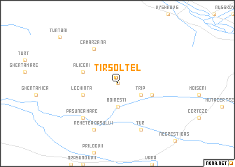 map of Tîrşolţel