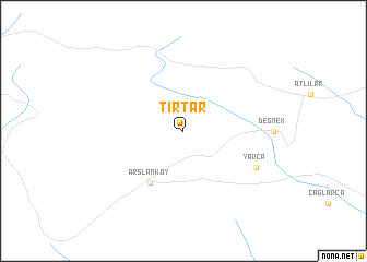 map of Tırtar