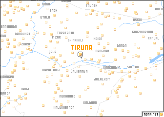 map of Tīruna