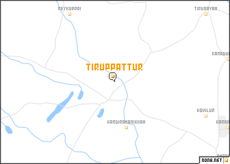 map of Tiruppattūr