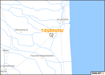 map of Tiruppūndi