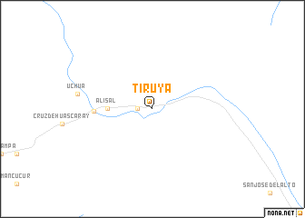 map of Tiruya