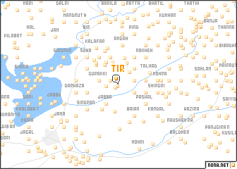 map of Tir