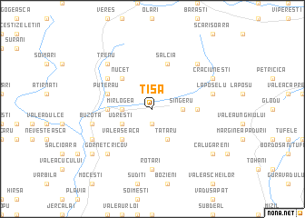 map of Tisa