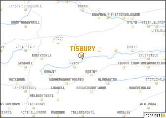 map of Tisbury