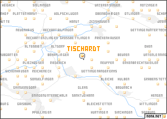 map of Tischardt