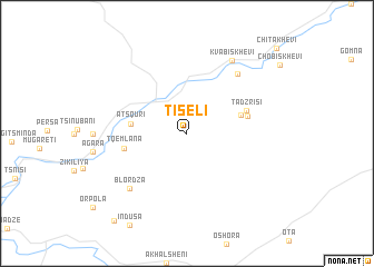 map of T\