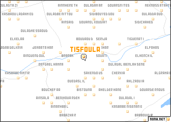map of Tisfoula