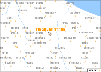 map of Tisgouenatane