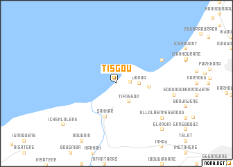 map of Tisgou