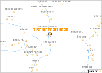 map of Tisguine nʼAït MʼRao