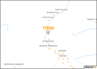 map of Tisgui