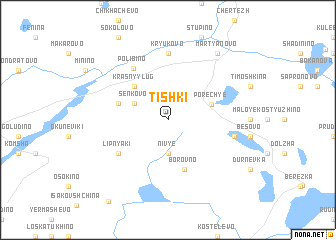 map of Tishki