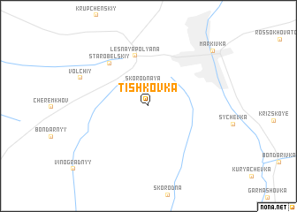 map of Tishkovka