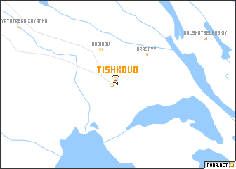 map of Tishkovo