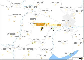 map of Tishovka