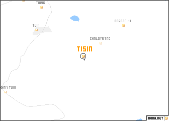 map of Tisin