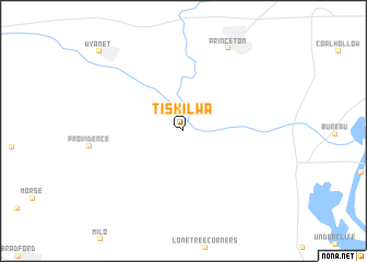map of Tiskilwa