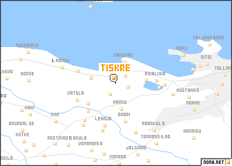 map of Tiskre