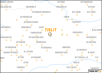 map of Tislit