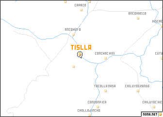 map of Tislla