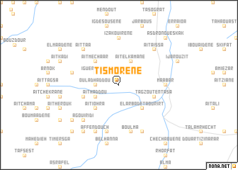 map of Tismorene