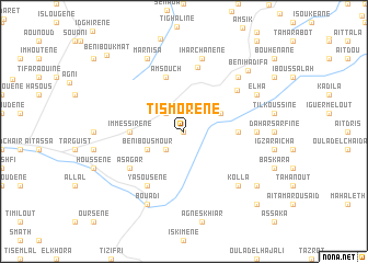 map of Tismorene