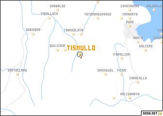 map of Tismullo