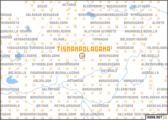 map of Tisnampolagama