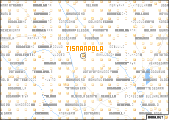 map of Tisnanpola