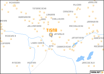 map of Tisña