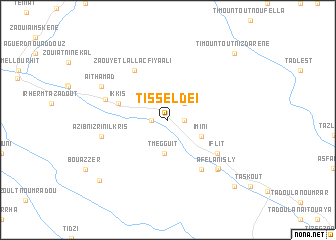 map of Tisseldeï