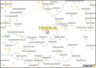 map of Tissemlal