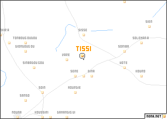 map of Tissi