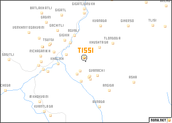 map of Tissi