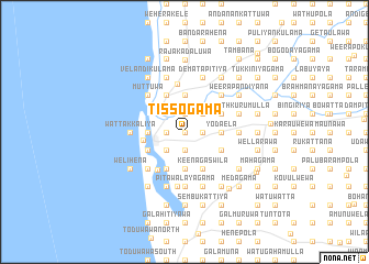 map of Tissogama