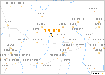 map of Tisungo