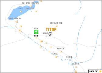 map of Titaf