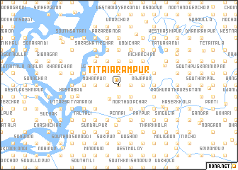 map of Titaia Rāmpur