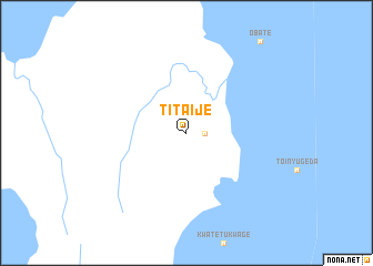 map of Titaije