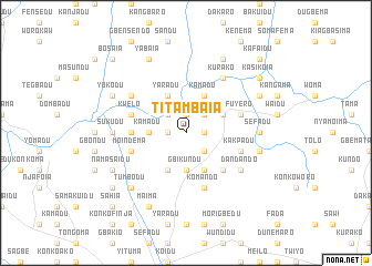 map of Titambaia