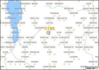 map of Titan