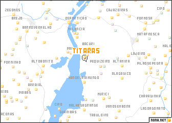 map of Titaras